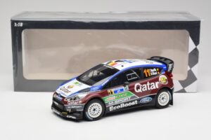Ford Fiesta WRC #11 T. Neuville / N. Gilsoul Rally Mexico 2013 Minichamps 1:18 151130811 Metal - imaginea 6 din 6