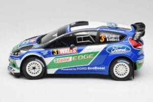 Ford Fiesta WRC #3 J-M. Latvala / M. Anttila Rally Great Britain Winner 2012 Minichamps 1:18 151120803 Metal - imaginea 3 din 6