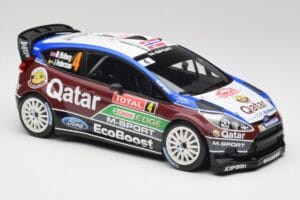 Ford Fiesta WRC #4 M. Ostberg / J. Andersson Rally Monte Carlo 2013 Minichamps 1:18 151130804 Metal - imaginea 4 din 6