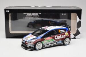 Ford Fiesta WRC #4 M. Ostberg / J. Andersson Rally Monte Carlo 2013 Minichamps 1:18 151130804 Metal - imaginea 6 din 6