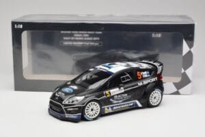 Ford Fiesta WRC #5 O. Tanak / R. Sikk Rally France 2012 Minichamps 1:18 151120805 Metal - imaginea 6 din 6