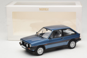 Ford Fiesta XR2 Mk1 Blue Metallic Norev 1:18 182744 Metal - imaginea 6 din 6