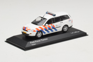Ford Focus Turnier Politie Minichamps 1:43 430087092 Metal - imaginea 2 din 4