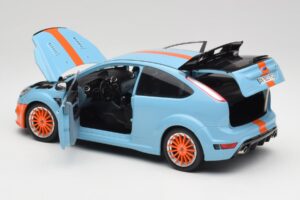 Ford Focus RS LM Classic Edition Gulf 1968 Ford GT40 Tribute Minichamps 1:18 100080068 Metal - imaginea 5 din 8