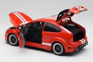 Ford Focus RS LM Classic Edition Race Red 1967 Ford Mk IV Tribute Minichamps 1:18 100080067 Metal - imaginea 5 din 8