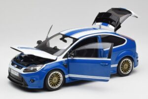 Ford Focus RS Mk2 LM Classic Albastru Capri RS2600 Tribute Minichamps 1:18 100080072 Metal - imaginea 2 din 8