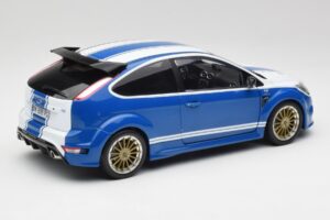 Ford Focus RS Mk2 LM Classic Albastru Capri RS2600 Tribute Minichamps 1:18 100080072 Metal - imaginea 3 din 8