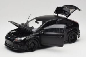 Ford Focus RS Mk2 Matte Black Minichamps 1:18 100080000 Metal - imaginea 2 din 8
