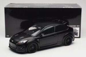 Ford Focus RS Mk2 Matte Black Minichamps 1:18 100080000 Metal - imaginea 8 din 8