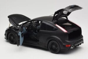 Ford Focus RS Mk2 RS500 Top Gear Matt Black Minichamps 1:18 519100800 Metal - imaginea 5 din 8