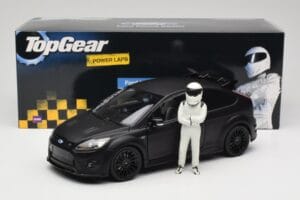 Ford Focus RS Mk2 RS500 Top Gear Matt Black Minichamps 1:18 519100800 Metal - imaginea 8 din 8