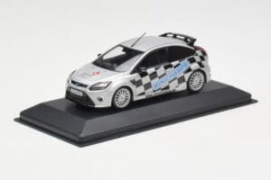 Ford Focus RS Mk2 Toy Fair Nuremberg 2010 Minichamps 1:43 403088105 Metal - imaginea 2 din 4