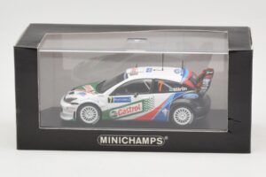 Ford Focus RS WRC #7 M. Martin / M. Park Winner Rally Catalunya 2004 Minichamps 1:43 400048497 Metal - imaginea 4 din 4