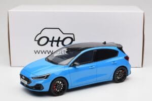 Ford Focus ST Edition Mk4 Azure Blue Otto 1:18 OT1186 Rășină - imaginea 6 din 6