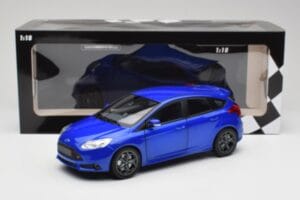 Ford Focus ST Mk2 Blue Metallic Minichamps 1:18 110082001 Metal - imaginea 8 din 8