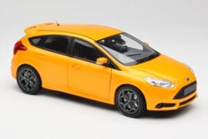 Ford Focus ST Mk2 Tangerine Scream Minichamps 1:18 110082005 Metal - imaginea 6 din 8