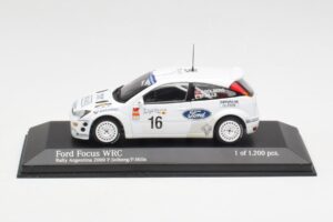 Ford Focus WRC Mk1 #16 P. Solberg / P. Mills Rally Argentina 2000 Minichamps 1:43 430008916 Metal