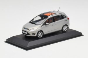 Ford Grand C-Max Mk2 Gri Metalic Minichamps 1:43 400089101 Metal - imaginea 2 din 4