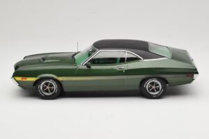 Ford Gran Torino Sport Verde IXO 1:18 18CMC185 Metal - imaginea 3 din 6