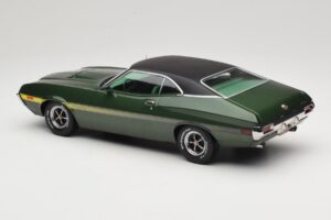 Ford Gran Torino Sport Verde IXO 1:18 18CMC185 Metal - imaginea 5 din 6