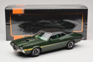 Ford Gran Torino Sport Verde IXO 1:18 18CMC185 Metal - imaginea 6 din 6