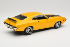 Ford Gran Torino Sport Galben IXO 1:18 18CMC186 Metal - imaginea 2 din 6