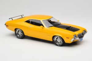 Ford Gran Torino Sport Galben IXO 1:18 18CMC186 Metal - imaginea 4 din 6