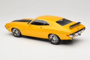 Ford Gran Torino Sport Galben IXO 1:18 18CMC186 Metal - imaginea 5 din 6