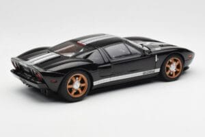 Ford GT Negru Cu Dungi Albe AUTOart 1:18 73023 Metal - imaginea 3 din 8