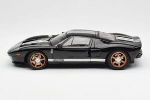 Ford GT Negru Cu Dungi Albe AUTOart 1:18 73023 Metal - imaginea 4 din 8