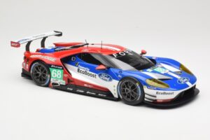 Ford GT GTE #68 D. Muller / J. Hand / S. Bourdais Chip Ganassi Racing LMGTE Pro 24 Hours of Le Mans 2016 Winner Minichamps 1: - imaginea 4 din 6