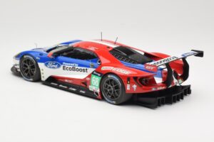 Ford GT GTE #68 D. Muller / J. Hand / S. Bourdais Chip Ganassi Racing LMGTE Pro 24 Hours of Le Mans 2016 Winner Minichamps 1: - imaginea 5 din 6