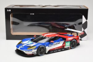 Ford GT GTE #68 D. Muller / J. Hand / S. Bourdais Chip Ganassi Racing LMGTE Pro 24 Hours of Le Mans 2016 Winner Minichamps 1: - imaginea 6 din 6