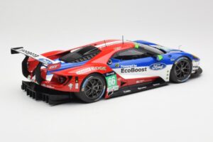 Ford GT GTE Chip Ganassi UK #66 O. Pla / S. Mucke / B. Johnson 24 Hours of Le Mans 2016 Minichamps 1:18 155168666 Metal - imaginea 2 din 6
