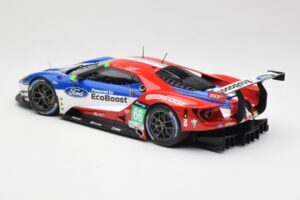 Ford GT GTE Chip Ganassi UK #66 O. Pla / S. Mucke / B. Johnson 24 Hours of Le Mans 2016 Minichamps 1:18 155168666 Metal - imaginea 5 din 6