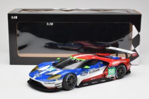 Ford GT GTE Chip Ganassi UK #66 O. Pla / S. Mucke / B. Johnson 24 Hours of Le Mans 2016 Minichamps 1:18 155168666 Metal - imaginea 6 din 6