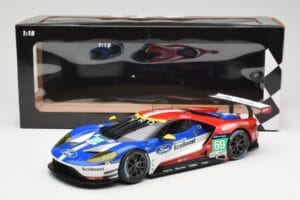 Ford GT GTE Chip Ganassi USA #69 R. Briscoe / R. Westbrook / S. Dixon 24 Hours of Le Mans 2016 Minichamps 1:18 155168669 Meta - imaginea 6 din 6