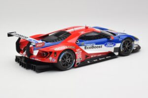 Ford GT #68 D. Muller / J. Hand / S. Bourdais LMGTE Pro Winner 24 Hours of Le Mans 2016 Minichamps 1:18 4012138143098 Metal - imaginea 2 din 6