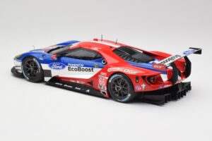 Ford GT #68 D. Muller / J. Hand / S. Bourdais LMGTE Pro Winner 24 Hours of Le Mans 2016 Minichamps 1:18 4012138143098 Metal - imaginea 5 din 6