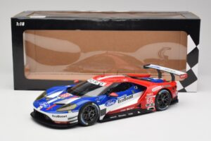 Ford GT #68 D. Muller / J. Hand / S. Bourdais LMGTE Pro Winner 24 Hours of Le Mans 2016 Minichamps 1:18 4012138143098 Metal - imaginea 6 din 6
