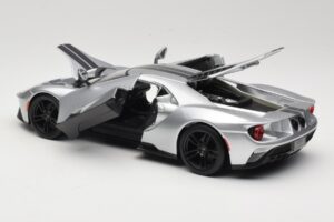 Ford GT Argintiu Maisto 1:18 31384 Metal - imaginea 5 din 8