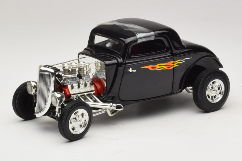 Ford Hot Rod Negru Rydell High Grease ERTL 1:18 36602 Metal