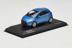 Ford Ka Blue Metallic Minichamps 1:43 400088202 Metal - imaginea 2 din 4