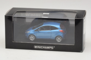 Ford Ka Blue Metallic Minichamps 1:43 400088202 Metal - imaginea 4 din 4