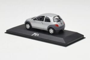 Ford Ka Mk1 Gri Argintiu Minichamps 1:43 130248 Metal - imaginea 3 din 4