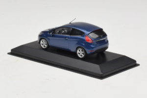Ford Ka Dark Blue Metallic Minichamps 1:43 FORD004 Metal - imaginea 3 din 4