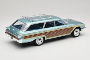 Ford Country Squire Albastru MCG 1:18 MCG18049 Metal - imaginea 2 din 6