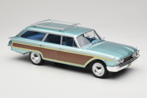 Ford Country Squire Albastru MCG 1:18 MCG18049 Metal - imaginea 4 din 6