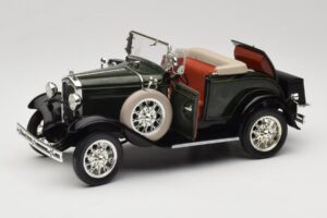 Ford Model A Verde Închis Motor City 1:18 20003 Metal - imaginea 2 din 8
