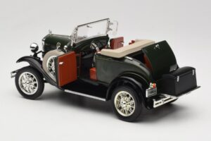 Ford Model A Verde Închis Motor City 1:18 20003 Metal - imaginea 5 din 8
